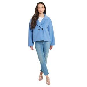 Be You Womens/Ladies Short Tailored Jacket / Powder Blue